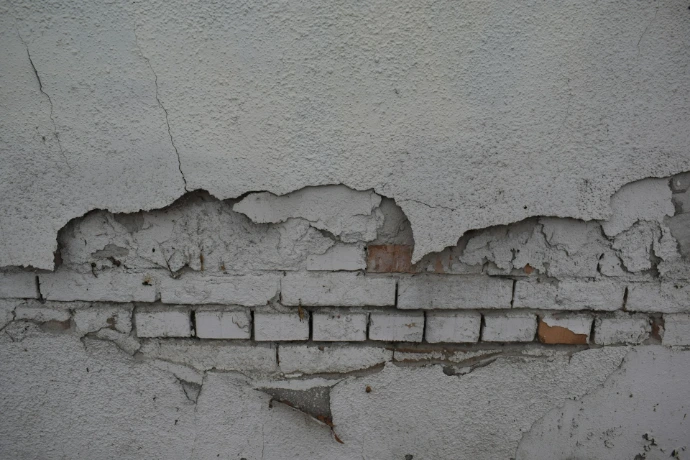 a close-up of a wall